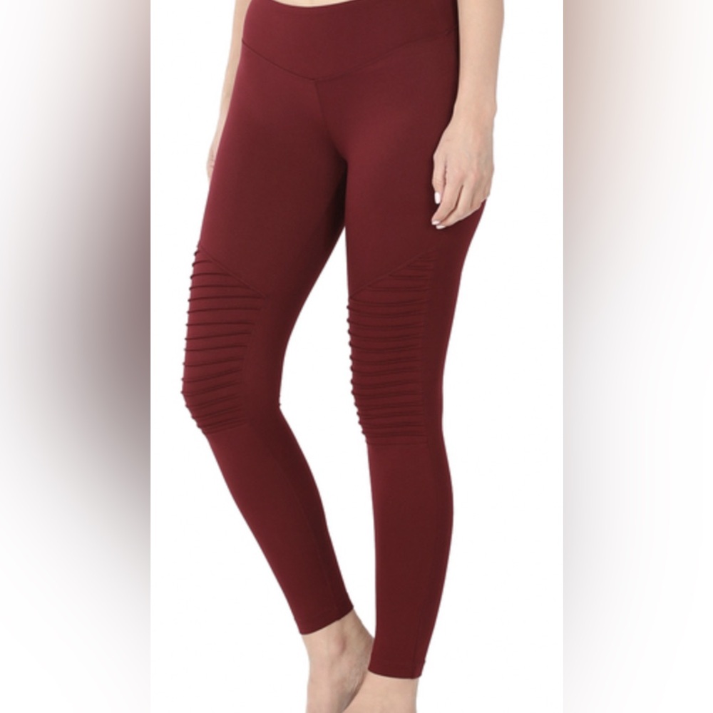 Zenana Moto Style Leggings